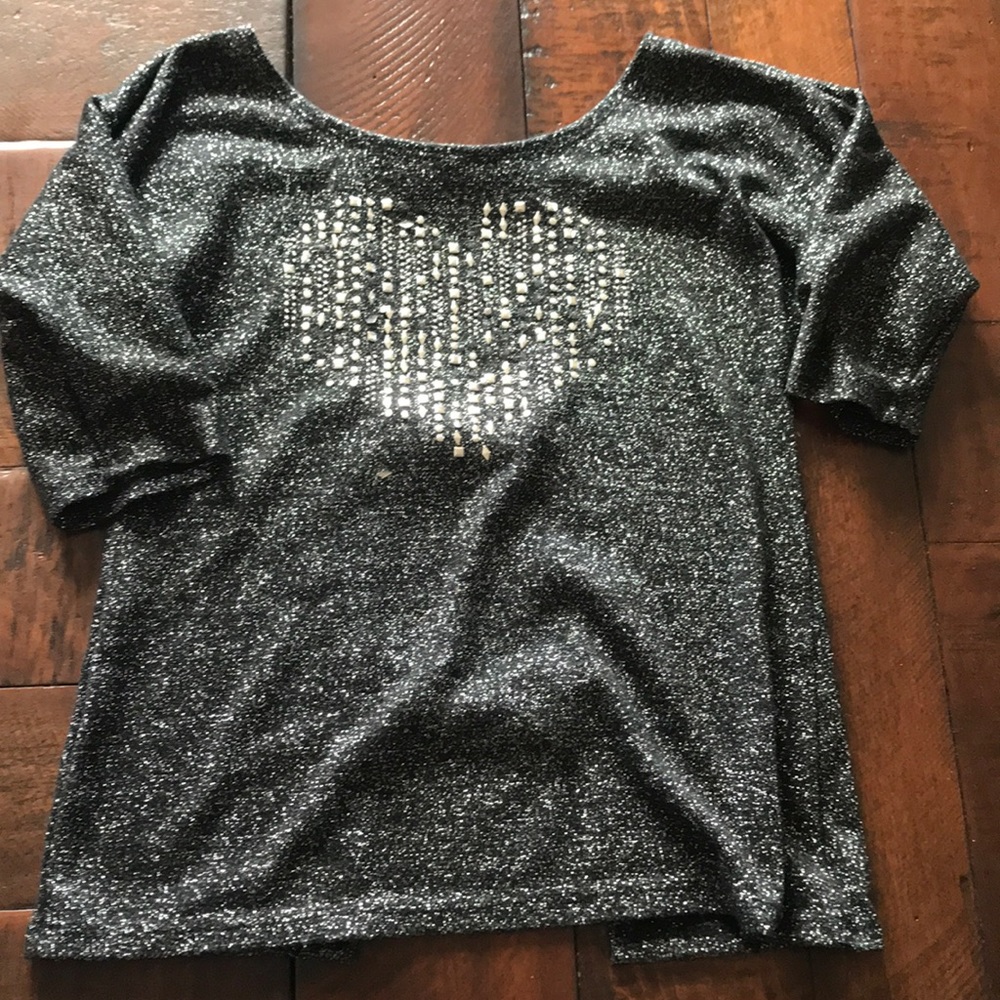 Girls sparkle shirt